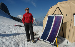 Solar panels supplied by Victron