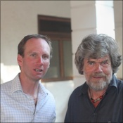 Dan Martin and Reinhold Messner