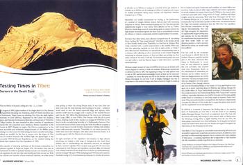 Wilderness magazine - Cho Oyu 2005 2