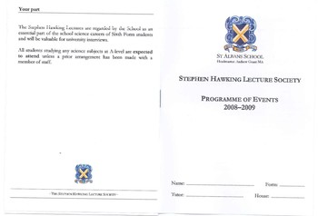 Stephen Hawkings lecture - 1