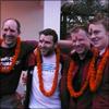 Logistics team at welcome ceremony