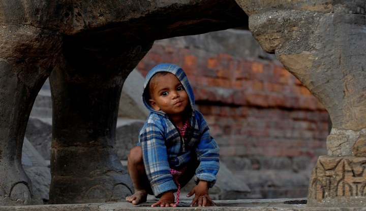 Child in Kathmandu