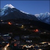 Namche at night