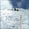 High on the Lhotse Face