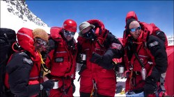 Andre, Roger, Jeremy and Mick at South Col