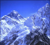 L-R Nuptse, Everest and Lhotse