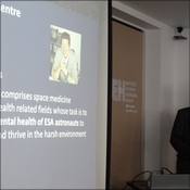 Dr Simon Evetts talking about Exploration Spaceflight